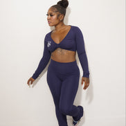 True Blue Two Piece Set