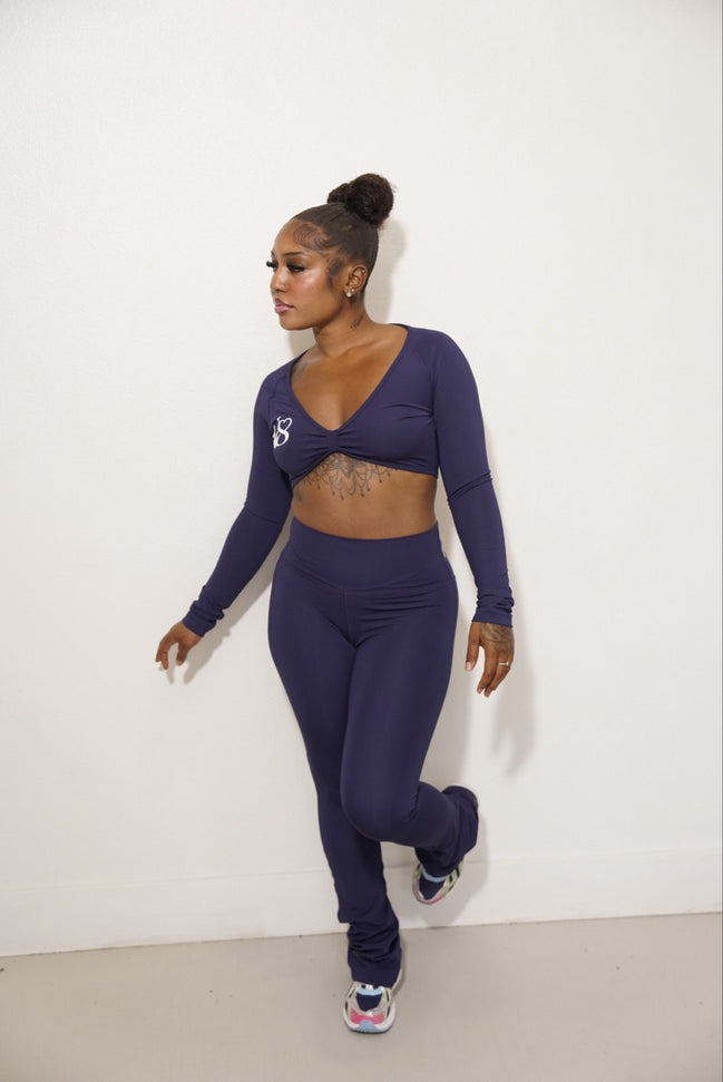 True Blue Two Piece Set