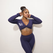 True Blue Two Piece Set