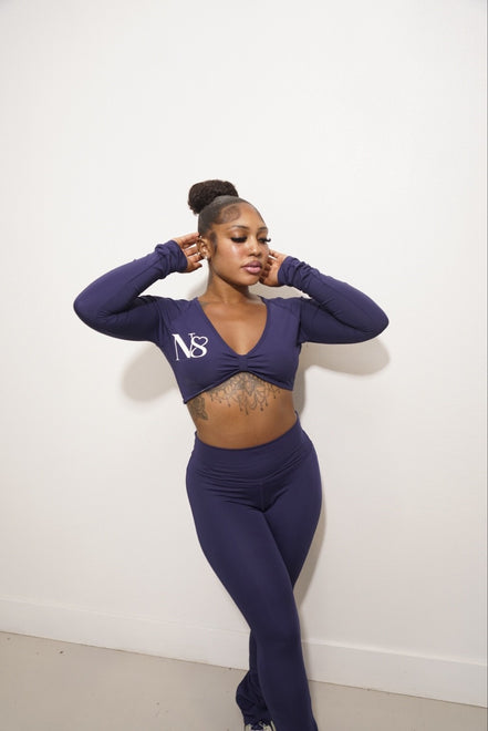 True Blue Two Piece Set