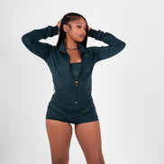 Naturally Blessed Green Bodysuit Set