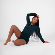 Naturally Blessed Green Bodysuit Set