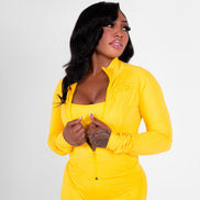 Naturally Blessed Yellow Bodysuit Set